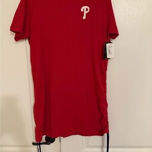 Ladies Red Philadelphia Phillies Dress
